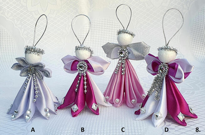 ANIOŁEK rękodzieło ozdoba prezent upominek