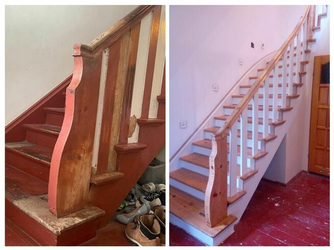 Cyklinowanie podłóg, schody OlsztynOstródaBiskupiec