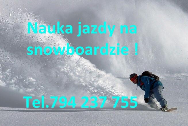 Instruktor Snowboardu / Lekcje na desce