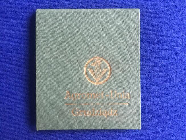 PRL Odznaka medal zapinka Fabryka Agromet Unia Grudziądz uni