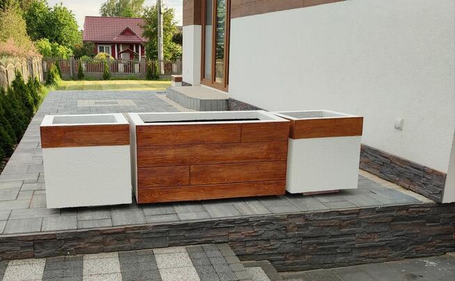 KM-TermoDonice. Donica z deską elewacyjną. Transport