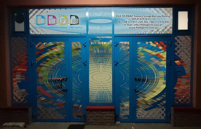 Druk wielkiformat Large format printing PrintFactorysoftware