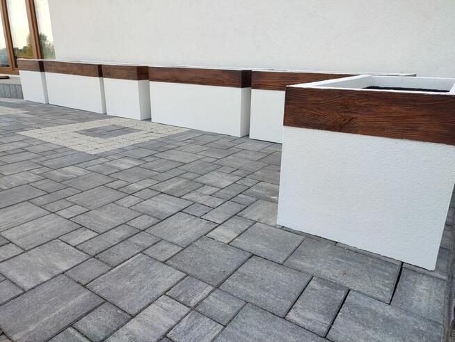 KM-TermoDonice. Donica z deską elewacyjną. Transport