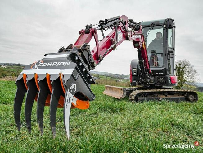 Chwytak do minikoparki MDE Scorpion 1,5 - 4,0 ton