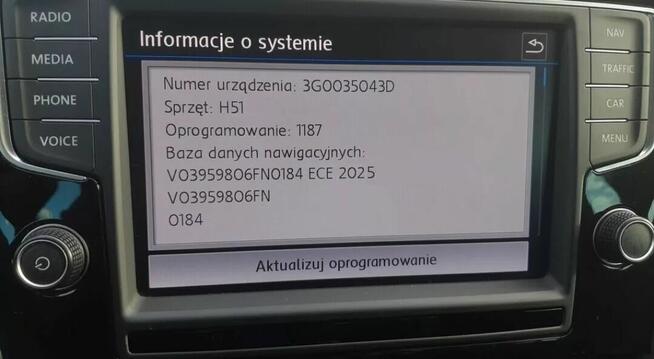 MAPA KARTA DISCOVERY PRO 2025 EU PASSAT TIGUAN ARTEON GOLF