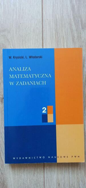 Analiza matematyczna w zadaniach cz. 1 i 2 Krysicki Włodarsk