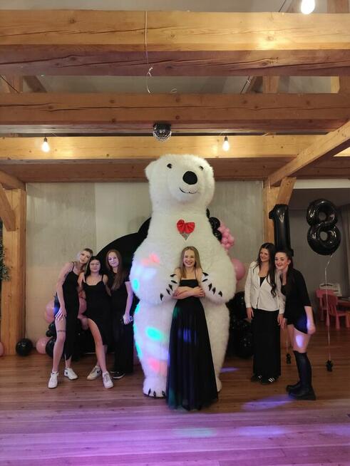 Wizyta Misia XXL - 2,6 lub 3 Metry - Radości na Twojej Impre