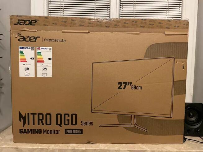 Monitor Acer FHD 180Hz+ głośniki