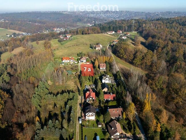 Widokowa i cicha działka budowlana - Głogoczów, 7a