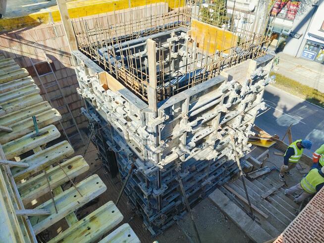 Wynajem szalunków ściennych i stropowych.