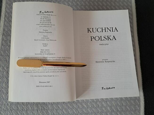 Książka – „Kuchnia polska tradycyjna”, do sprzedania