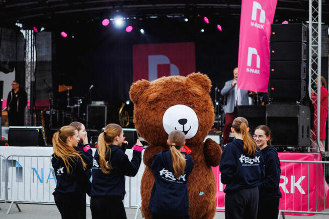 Wizyta Misia XXL - 2,6 lub 3 Metry - Radości na Twojej Impre