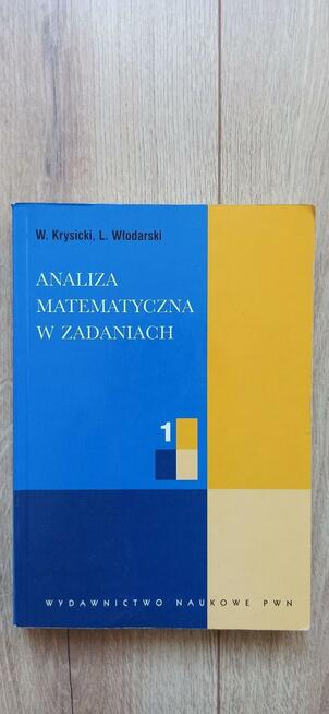 Analiza matematyczna w zadaniach cz. 1 i 2 Krysicki Włodarsk