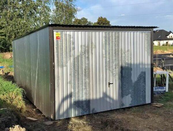 GARAŻE BLASZANE 3x5- 2 GATUNEK PRODUCENT