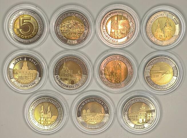 5zł-12 monet okolicznościowych z serii Odkryj Polskę 2018-25