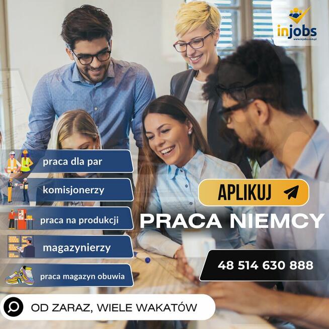 Praca za granica dla par z zakwaterowaniem od zaraz
