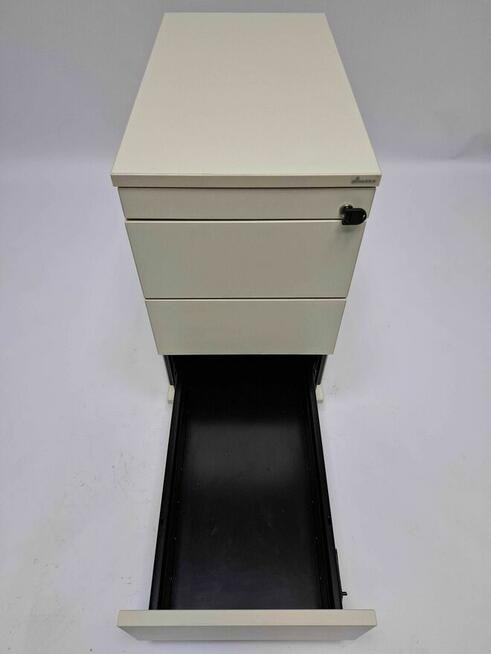 Kontener podbiurkowy, szafka Maro ecru - duża ilość