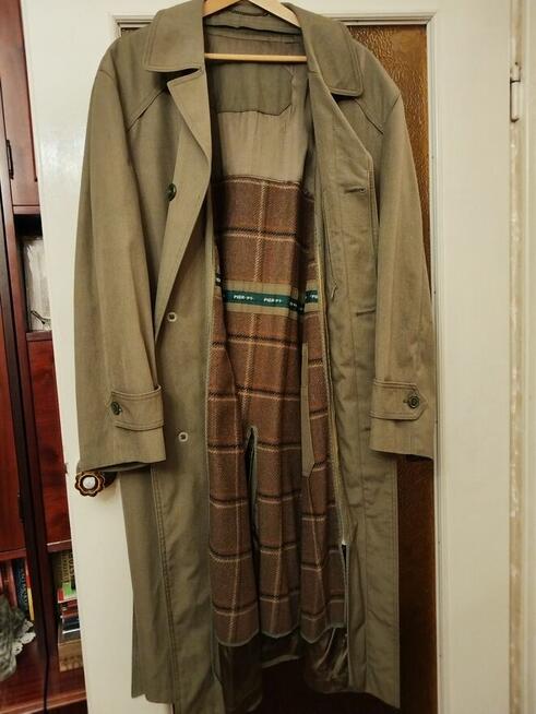 Płaszcz męski elegancki prochowiec