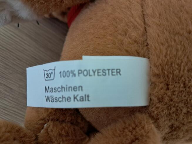 Zabawka pluszowa – myszka beżowa, do sprzedania