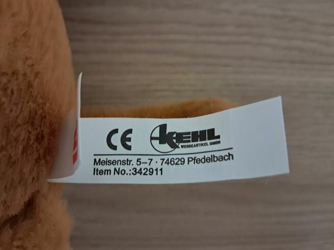 Zabawka pluszowa – myszka beżowa, do sprzedania