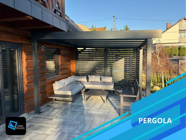 Pergola z aluminium na wymiar! Polski producent Euro Fences