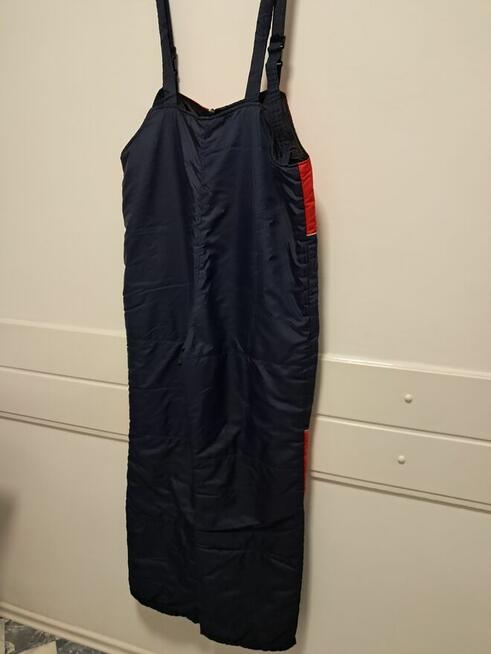 Kombinezon zimowy, dwuczęściowy, sportowy, ocieplany