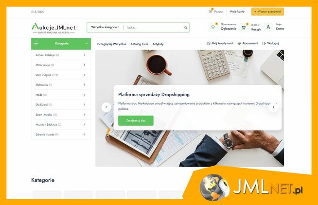 Strona Internetowa | SKLEP Internetowy | AUKCYJNY, OGŁOSZEŃ