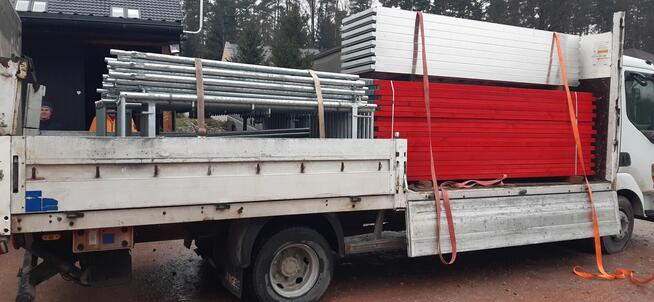 Rusztowanie fasdowe-elewacyjne 100m2 12m długie 8,3m wysokie