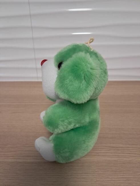 Zabawka pluszowa – zielony piesek, do sprzedania