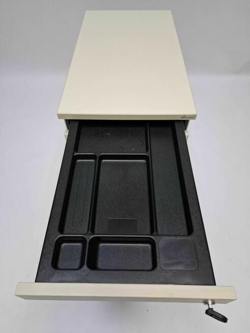 Kontener podbiurkowy, szafka Maro ecru - duża ilość