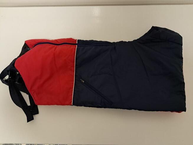 Kombinezon zimowy, dwuczęściowy, sportowy, ocieplany