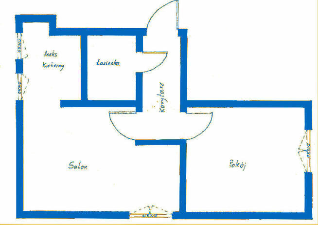 2 pokojowe mieszkanie z wyposażeniem.Super miejsce