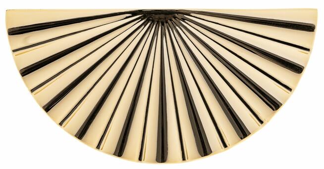 Uchwyt meblowy półokrągły i gałka z serii FLOWERS