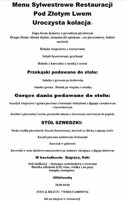 Bal Sylwestrowy 2024/2025 W Grodkowie