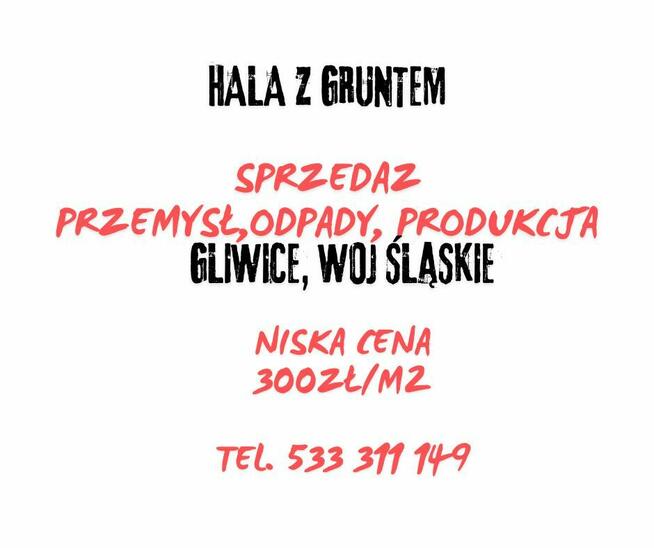 Okazja przetwarzanie ZŁOMU, przemysł, produkcja