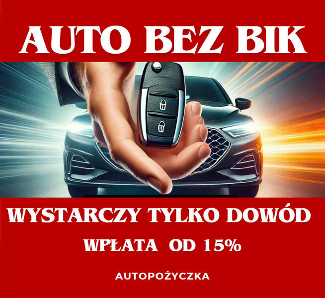 Kredyt na auto dla zadłużonych - Auta bez BiK i dochodu !