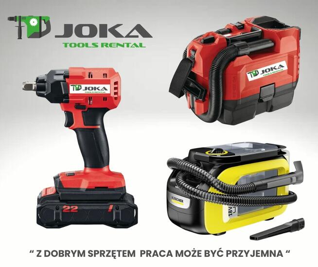 Wypożyczalnia sprzętu budowlanego, remontowego, ogrodniczego