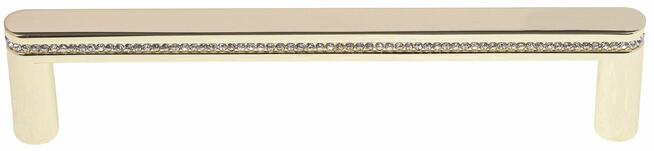 Nowoczesny uchwyt meblowy z kryształkami z serii DIAMONDS