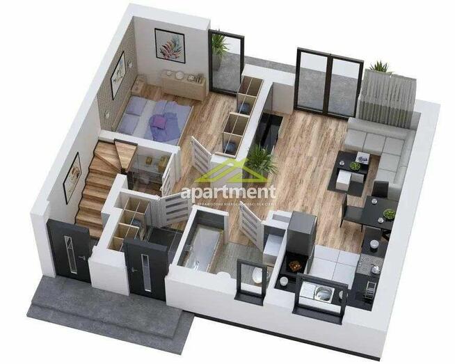 Mieszkanie, 89,84 m², Dąbrowa Tarnowska