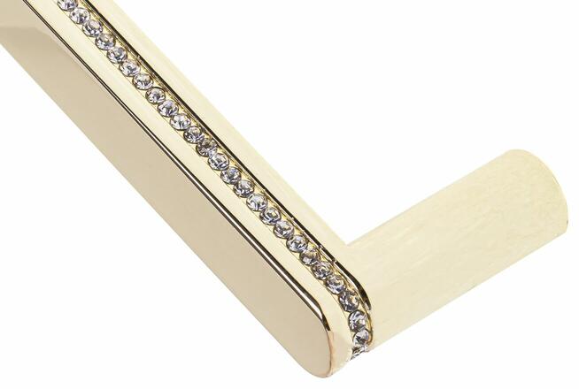 Nowoczesny uchwyt meblowy z kryształkami z serii DIAMONDS