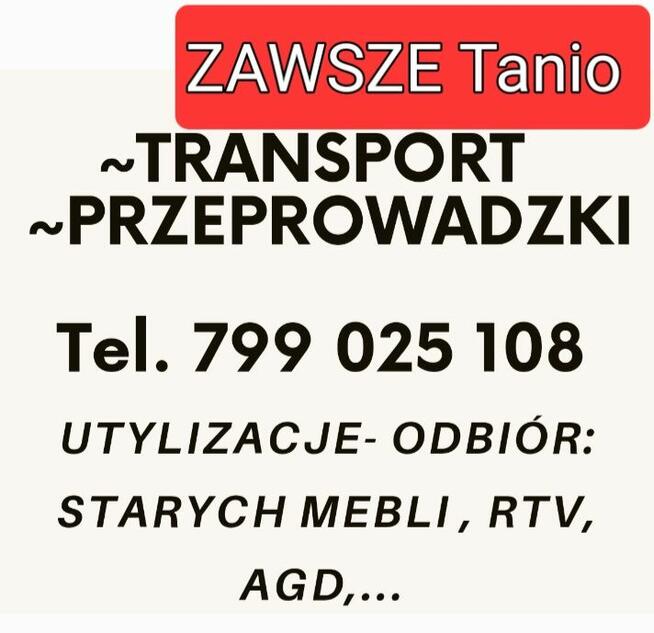 Transport/Przeprowadzki/inne..
