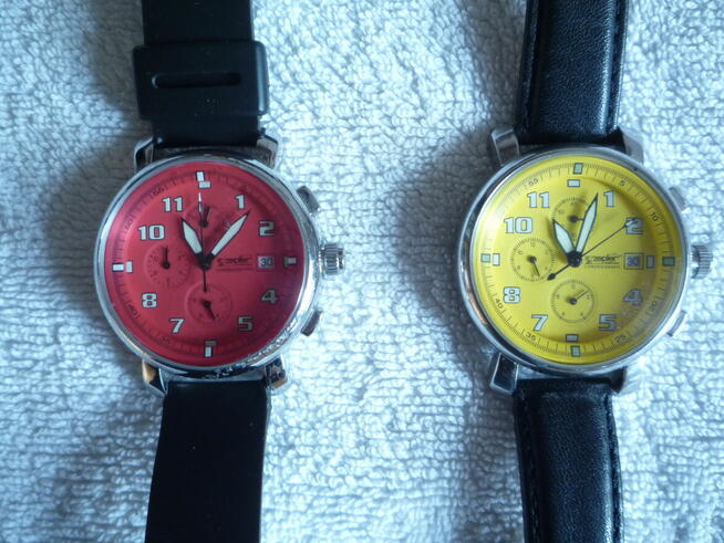 Markowy zegarek szwajcarski ZEPTER Chronograph