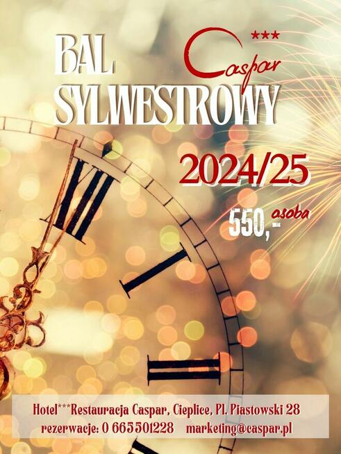 BAL SYLWESTROWY 2024/2025