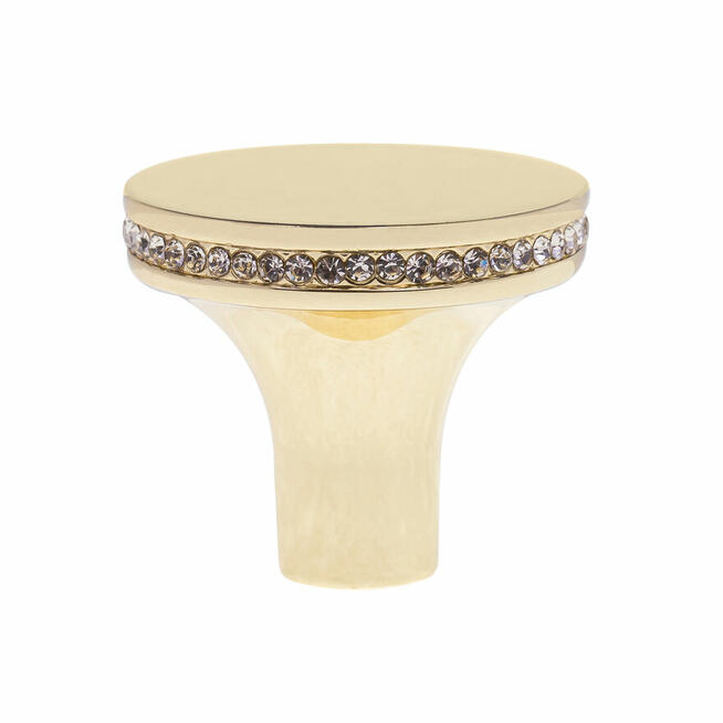 Nowoczesny uchwyt meblowy z kryształkami z serii DIAMONDS