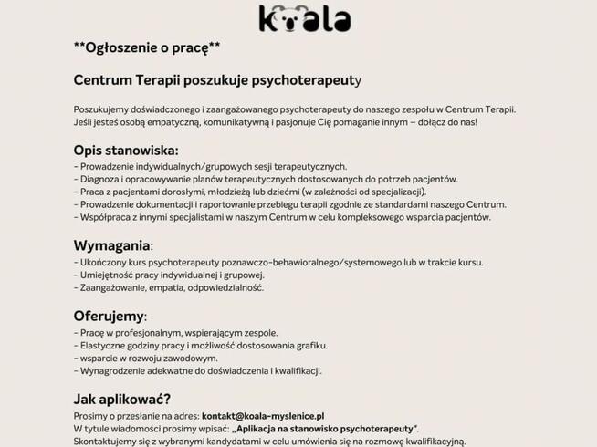 Psychoterapeuta/Psychoterapeutka