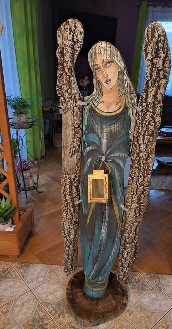 Bieszczadzki Anioł domowego ogniska 160cm wys