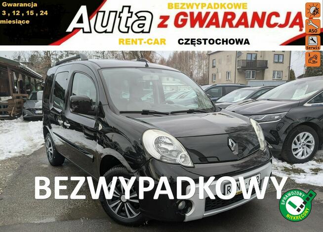 Renault Kangoo 1.6i*106PS*OPŁACONY Bezwypadkowy Klimatyzacja Serwis VIP GWARANCJA24M