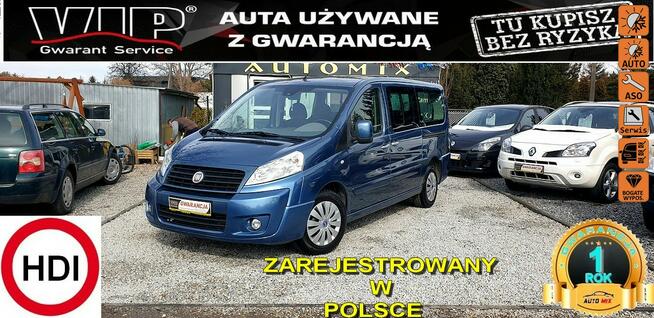 Fiat Scudo LONG!!2,0HDI,Panorama,!8Os GWARANCJA/ZAMIANA