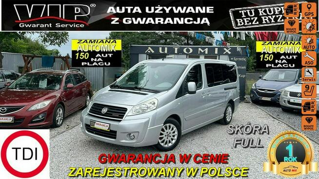 Fiat Scudo LONG!!2,0HDI,Panorama,2Xdrzwi przesuwne,n.Rozrzą!9Os GWARANCJA/ZAMIANA