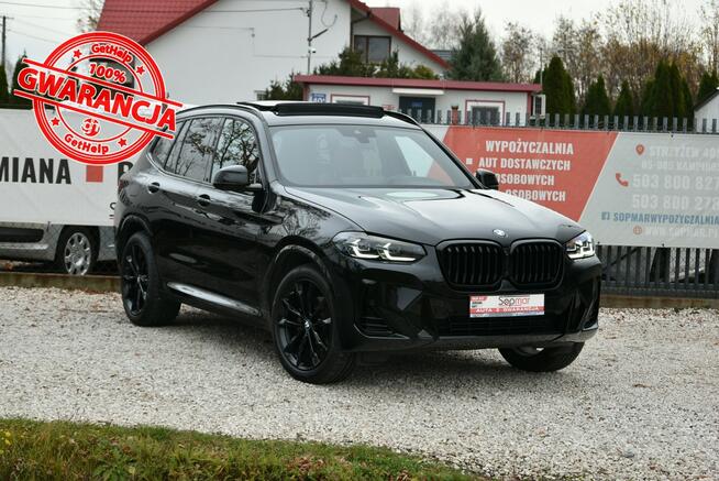 BMW X3 sDrive30i 249KM 2022r. Mpakiet Panorama Kamera 3xklima Skóra